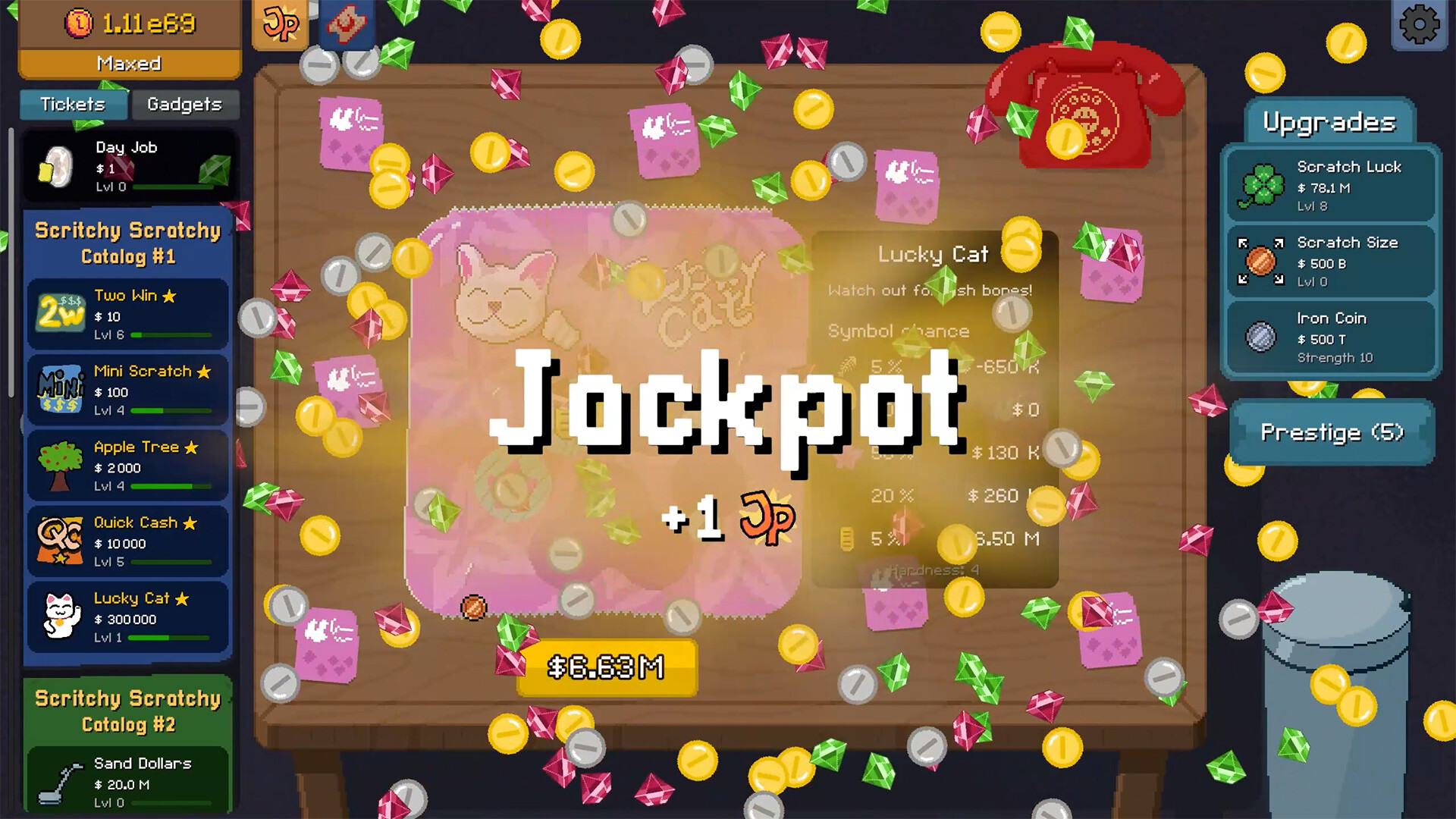 Scritchy Scratchy upgrades and automation