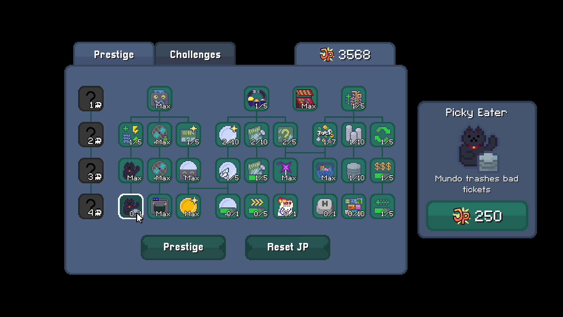 Scritchy Scratchy achievements overview